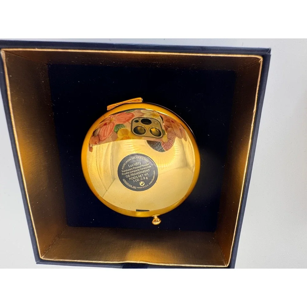 Estee Lauder After Hours Slim Gold Lucidity‎ Translucent Pressed Powder Compact